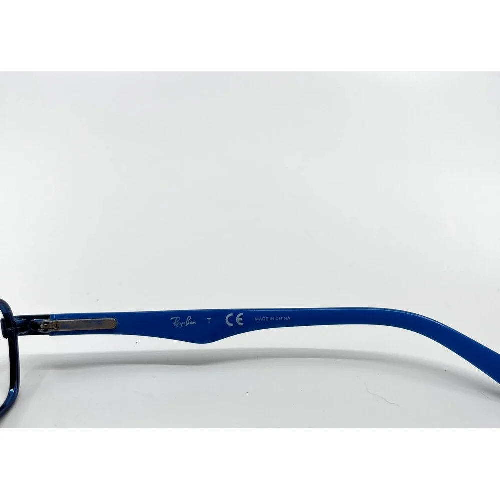 Ray-Ban RB1027 4000 Kids Eyeglasses Frames Blue Full Rim 47-16-125 1995